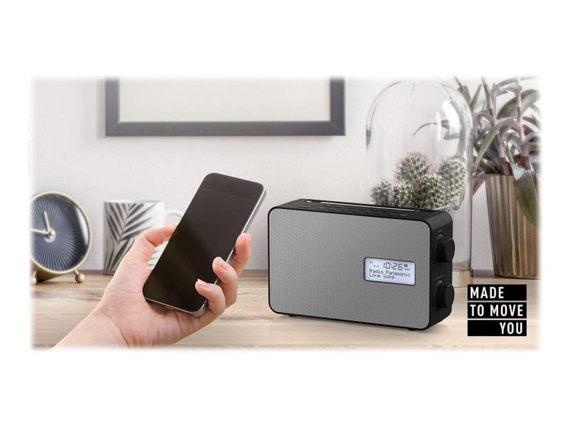 Panasonic -RF-D30BT - DAB portable radio - Bluetooth - DAB/DAB+/FM - Stereo