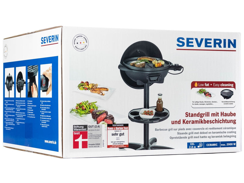 SEVERIN PG 8541 - barbeque grill - matt black