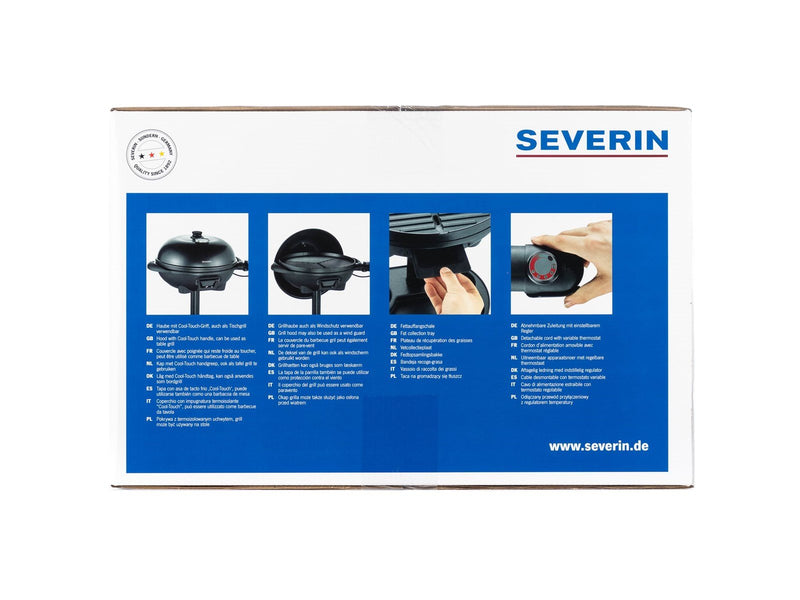 SEVERIN PG 8541 - barbeque grill - matt black