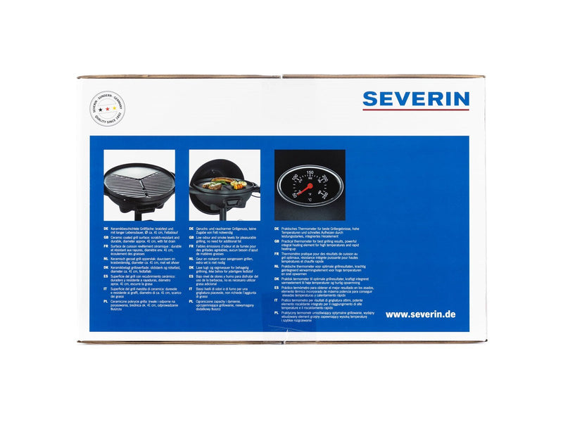 SEVERIN PG 8541 - barbeque grill - matt black