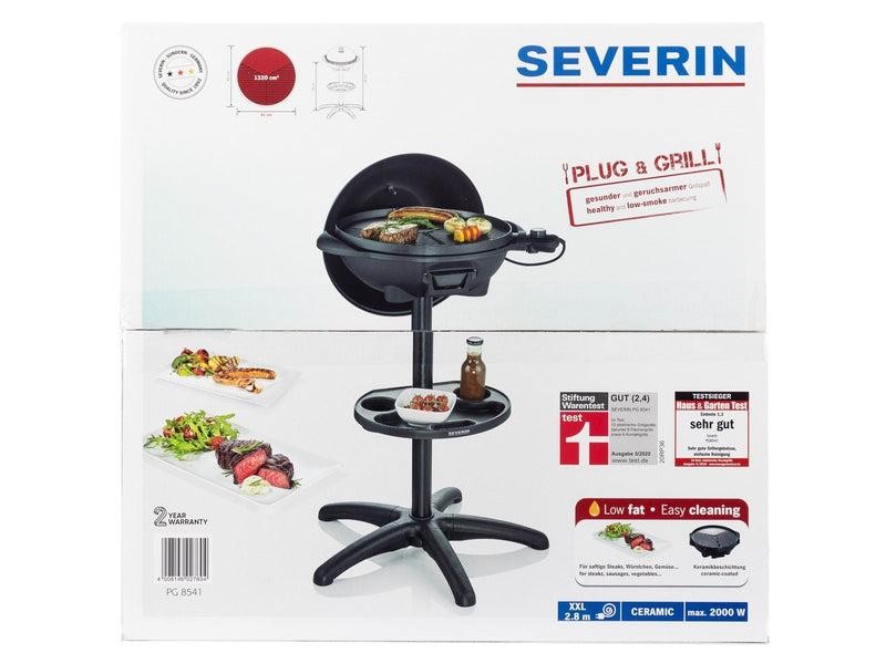 SEVERIN PG 8541 - barbeque grill - matt black