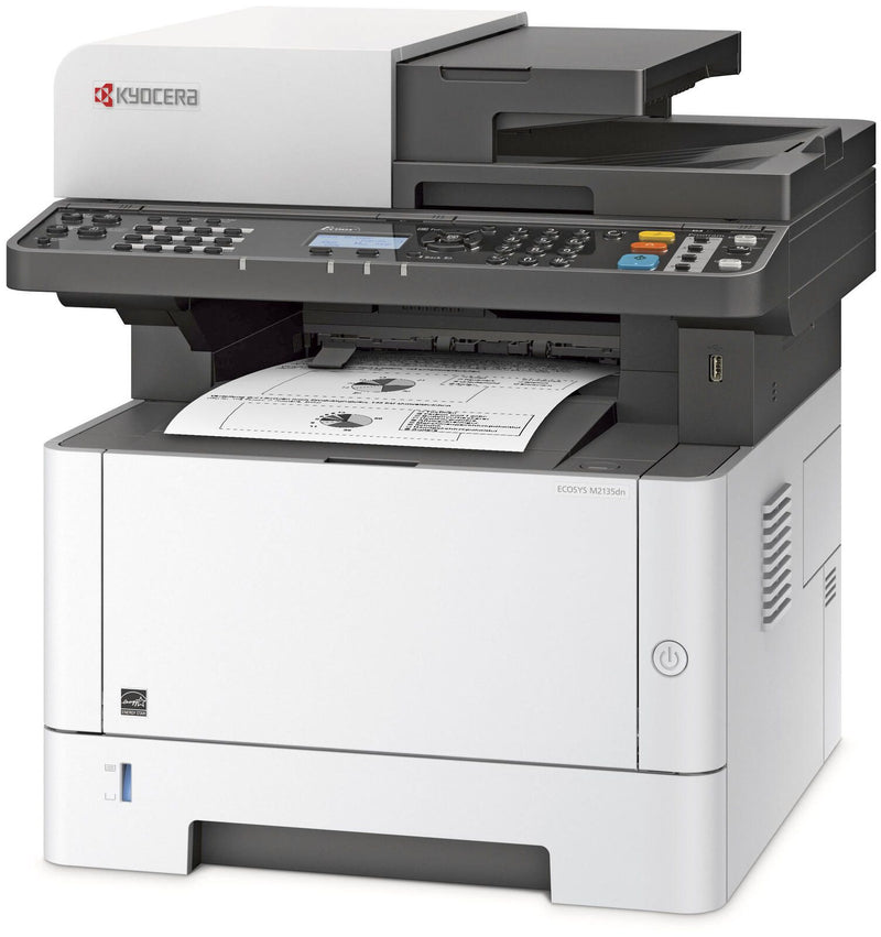 KYOCERA Klimaschutz-System ECOSYS M2135dn/Plus + Laser-Multifunktionsgerät s/w