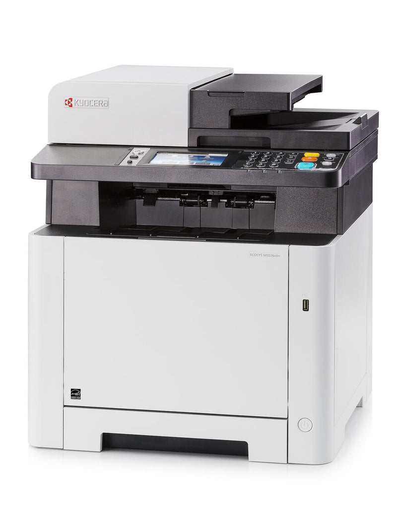 KYOCERA Klimaschutz-System ECOSYS M5526cdn/Plus incl. 3 Jahre Garantie Farblaser-Multifunktionsgerät (A4, 4in1)