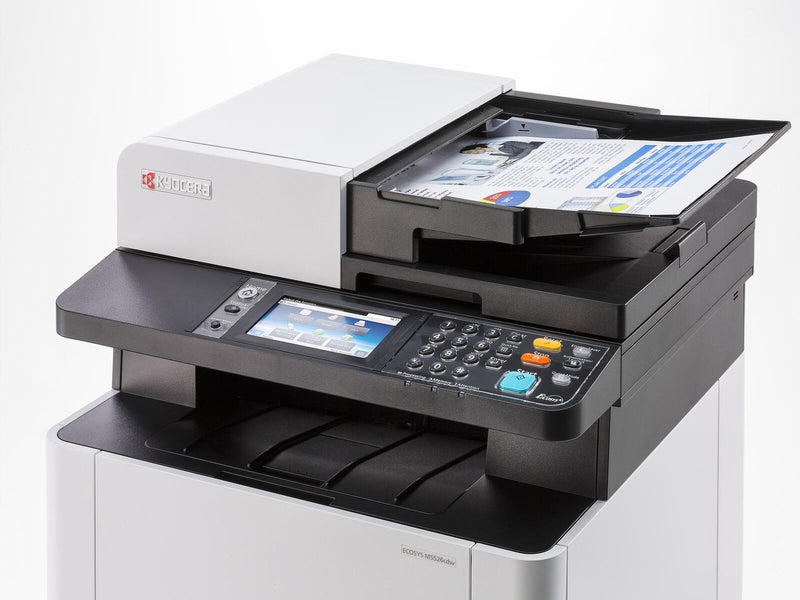 KYOCERA Klimaschutz-System ECOSYS M5526cdn/Plus incl. 3 Jahre Garantie Farblaser-Multifunktionsgerät (A4, 4in1)