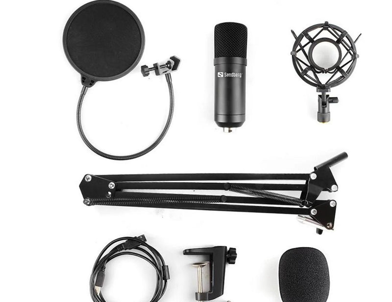 Sandberg Streamer USB Microphone Kit
