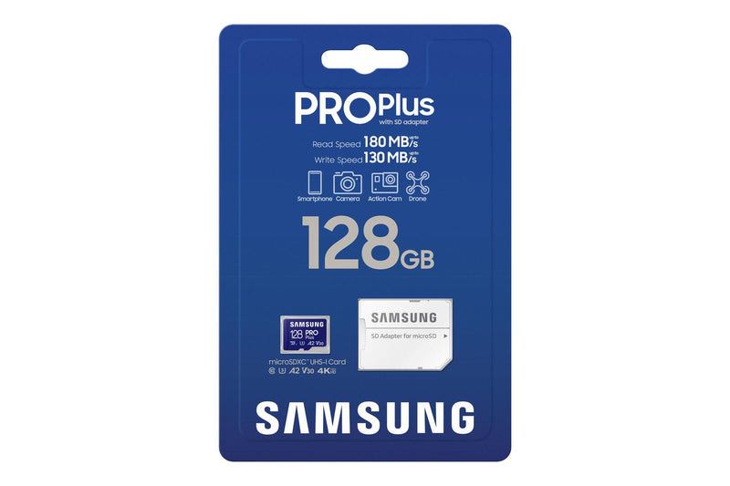 Samsung PRO Plus microSD-Speicherkarte (2023) - 128 GB