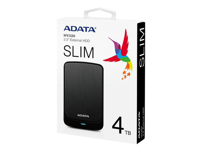 A-Data HV320 - Extern Festplatte - 2TB - Schwarz