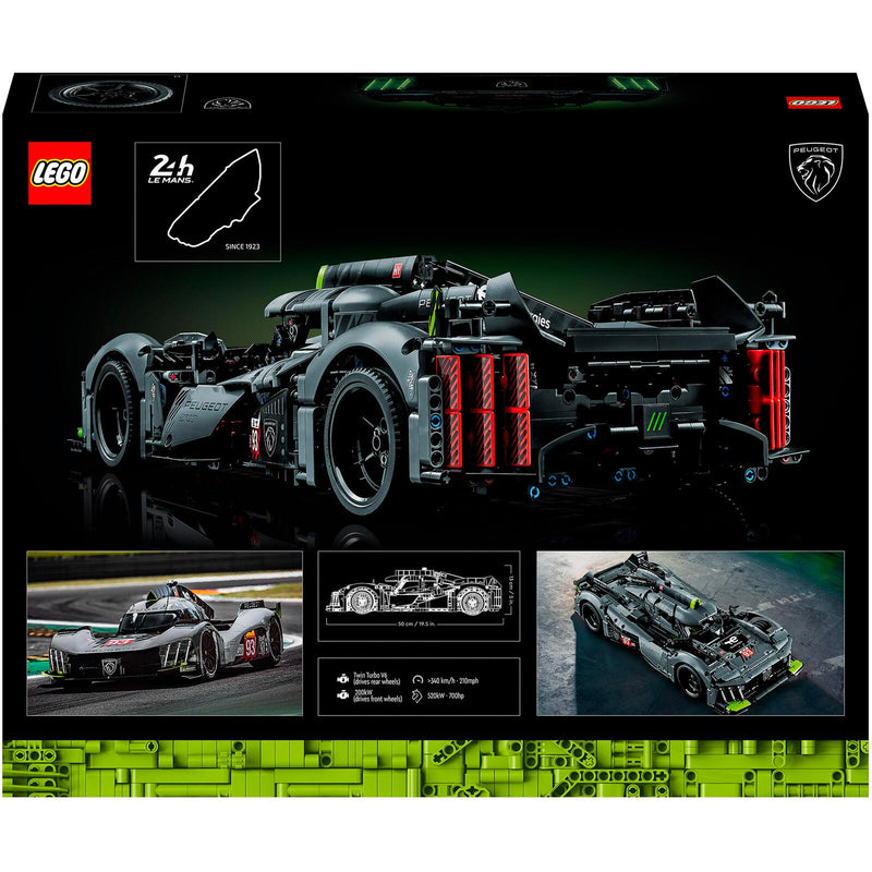 LEGO® Technic. PEUGEOT 9X8 24H Le Mans Hybrid Hypercar 42156