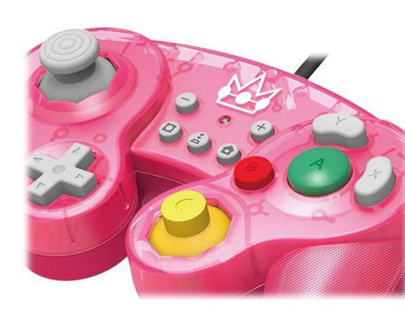 HORI Battle Pad (Peach) - Wired Controller - Nintendo Switch