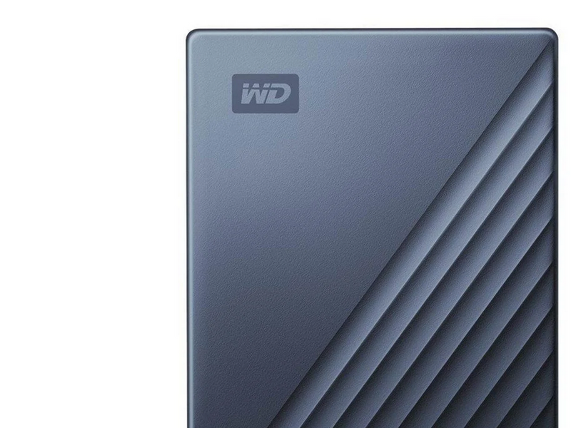 WD My Passport Ultra - Extern Festplatte - 6TB - Blau