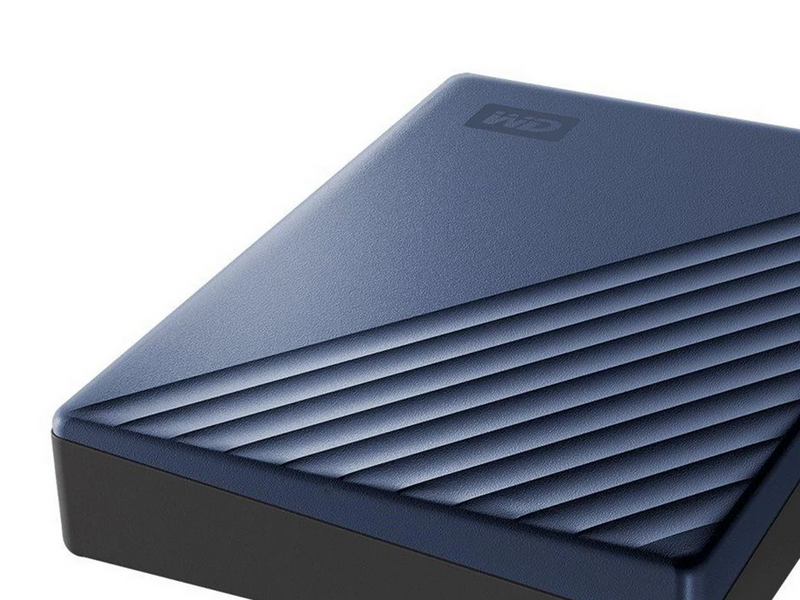 WD My Passport Ultra - Extern Festplatte - 6TB - Blau