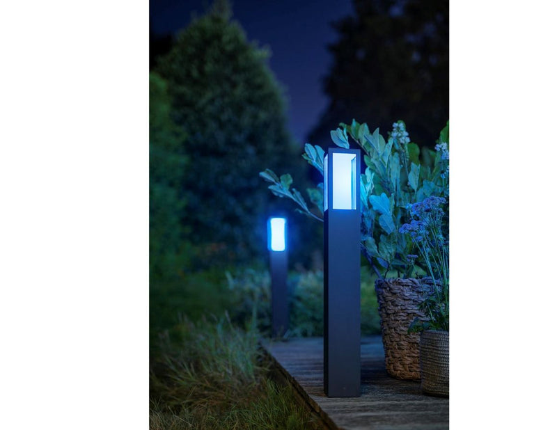 Philips Hue Outdoor Impress Hohe Sockelleuchte, 230 V