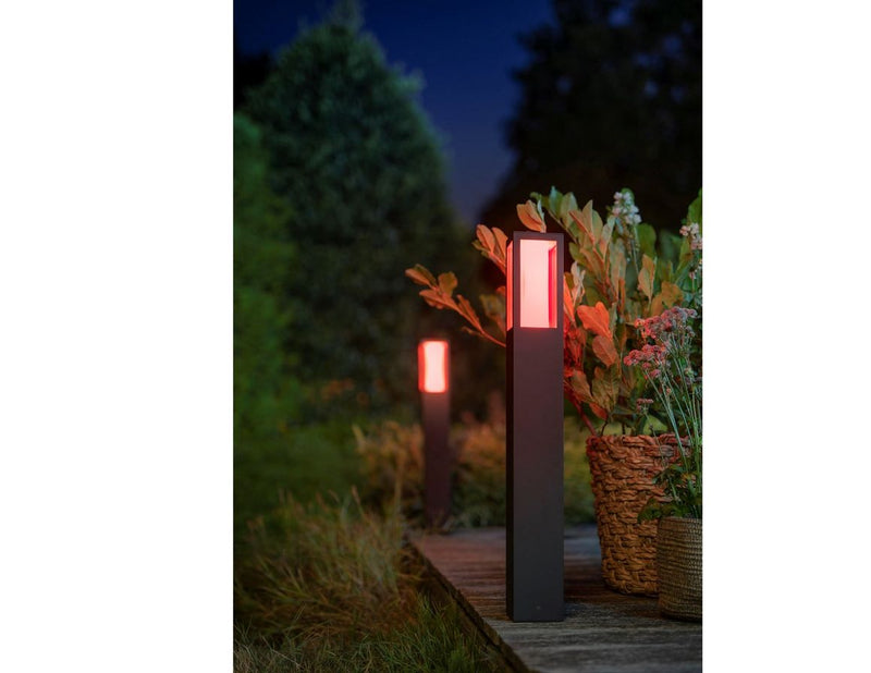Philips Hue Outdoor Impress Hohe Sockelleuchte, 230 V