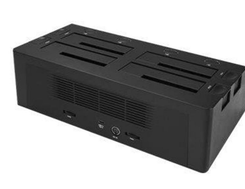 StarTech.com 4 Bay SATA 2.5 / 3.5in SSD / HDD Dock - USB 3.1 USB-C / USB-A - storage enclosure - SATA 6Gb/s - USB 3.1 (Gen 2)