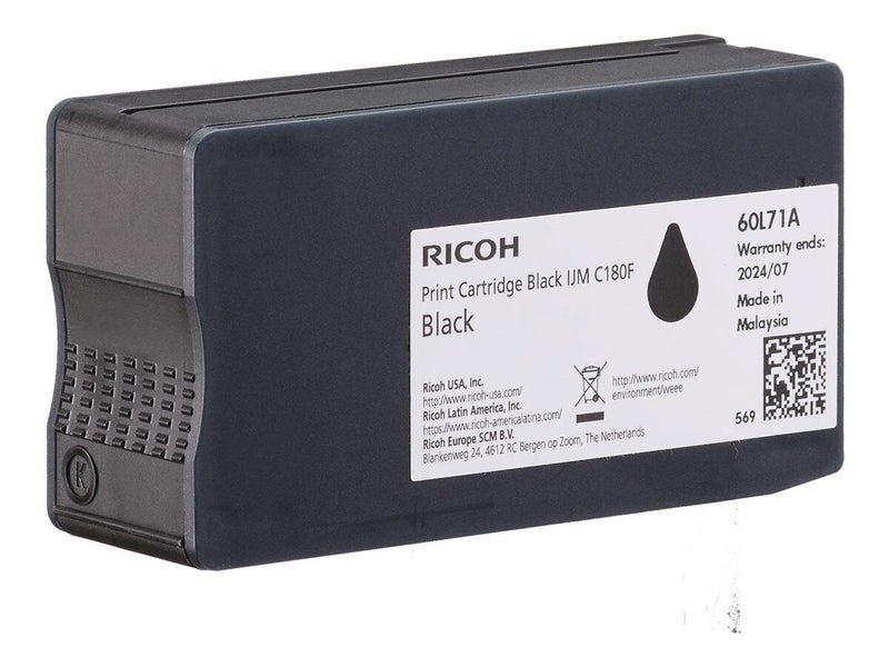 Ricoh Original Tintenpatrone IJM C180F schwarz 2.000 Seiten (408517)
