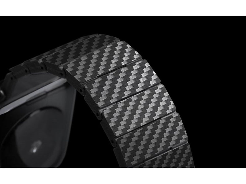 PITAKA Apple Watch Carbon Fiber Link Bracelet Band Modern 38/40mm