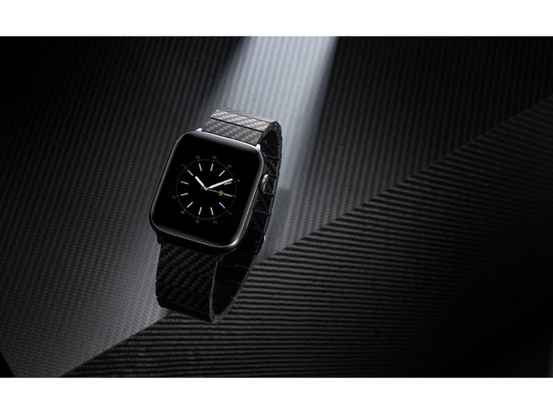PITAKA Apple Watch Carbon Fiber Link Bracelet Band Modern 38/40mm