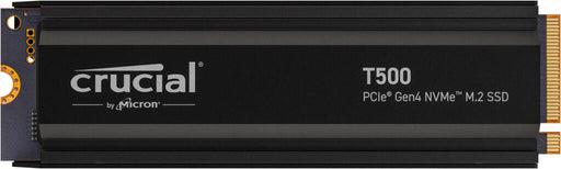 Crucial T500 M.2 SSD - 2 TB mit Kühlkörper