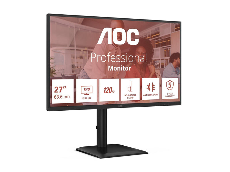 27" AOC 27E4CV - LED monitor - Full HD (1080p) - 27" - HDR
