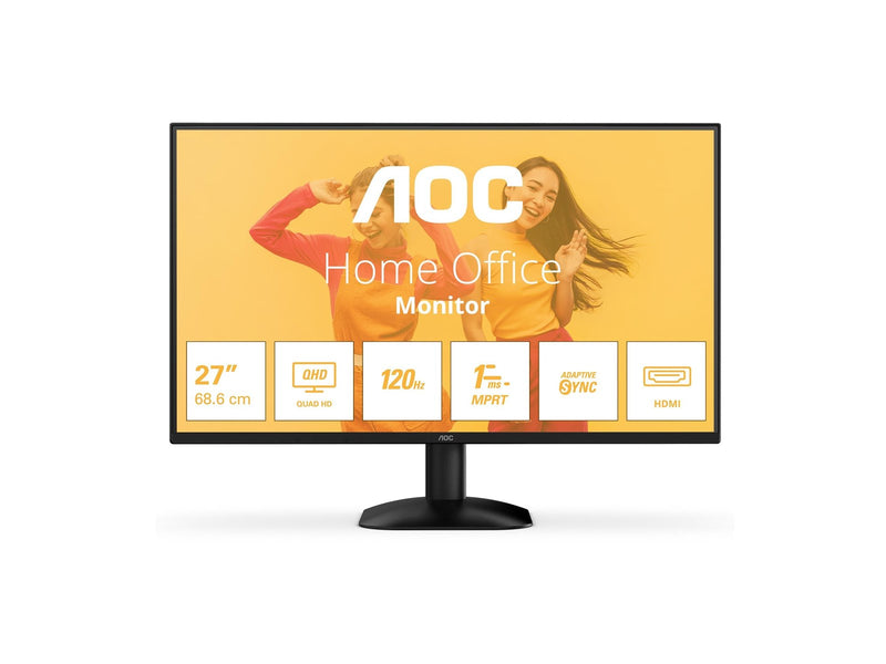 27" AOC Q27B35S3 - 2560x1440 (QHD) - 120Hz - IPS
