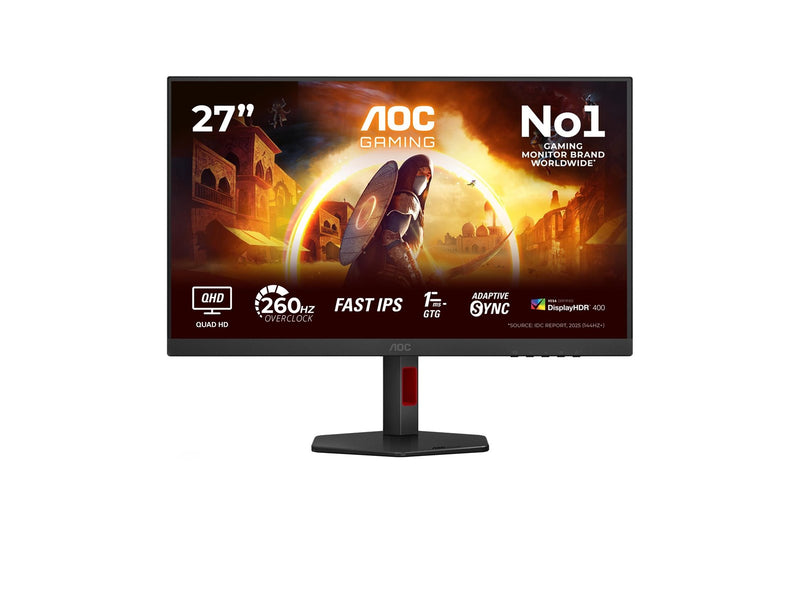 27" AOC Q27G4ZR - 2560x1440 (QHD) - 240Hz - IPS