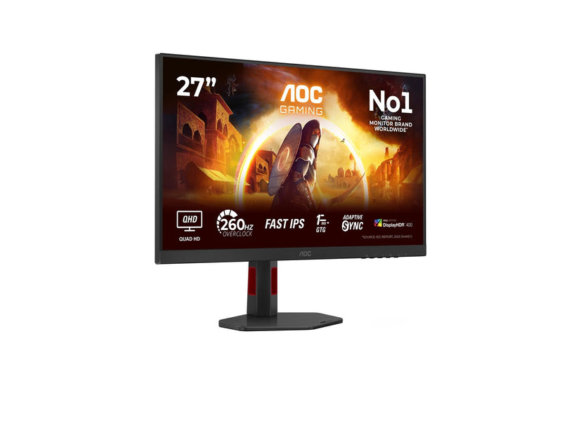 27" AOC Q27G4ZR - 2560x1440 (QHD) - 240Hz - IPS