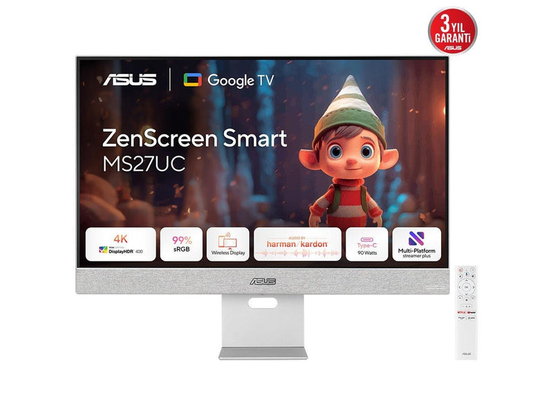 27" ASUS ZenScreen - 3840x2160 (4K) - 60Hz - IPS