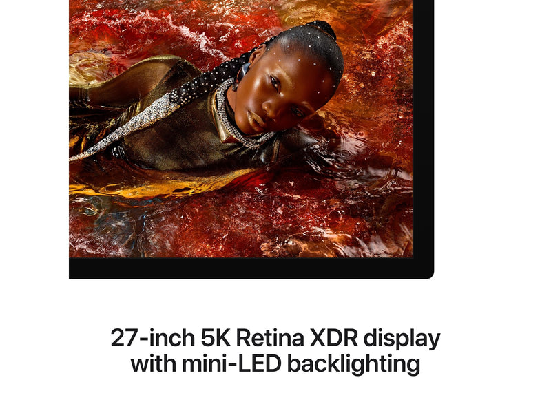 27" Apple Studio Display XDR - 5120x2880 (5K) - 120Hz - Mini-LED - 140W USB-C - MONITOR STAND