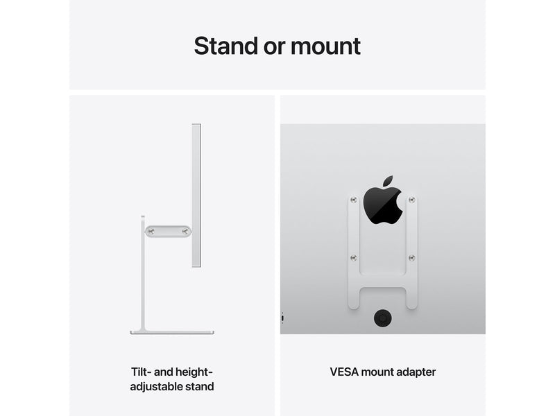 27" Apple Studio Display XDR - 5120x2880 (5K) - 120Hz - MiniLED - 140W USB-C - VESA
