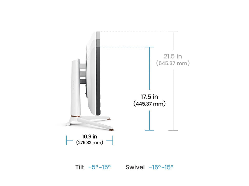 27" BenQ Mobiuz EX271Q - 2560x1440 (QHD) - 180Hz - IPS - 65W USB-C - KVM switch