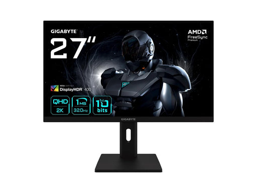 27" GIGABYTE G27Q3 - 2560x1440 (QHD) - 320Hz - SuperSpeed IPS