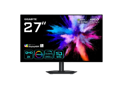 27" GIGABYTE GO27Q24G - 2560x1440 (QHD) - 240Hz - WOLED