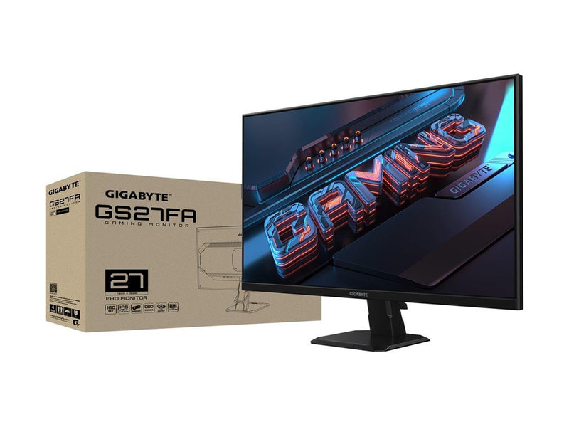 27" GIGABYTE GS27FA - 1920x1080 (FHD) - 180Hz - IPS