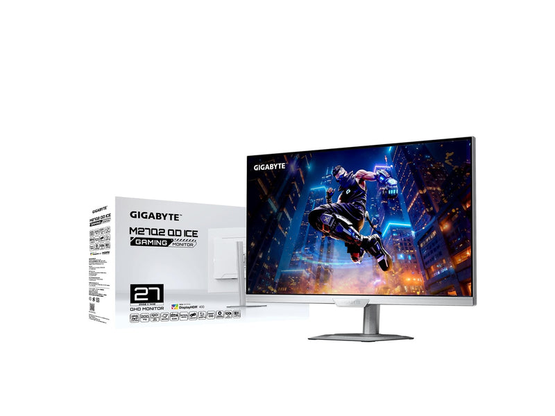 27" GIGABYTE M27Q2 QD - 2560x1440 (QHD) - 210Hz - IPS - 18W USB-C - KVM switch
