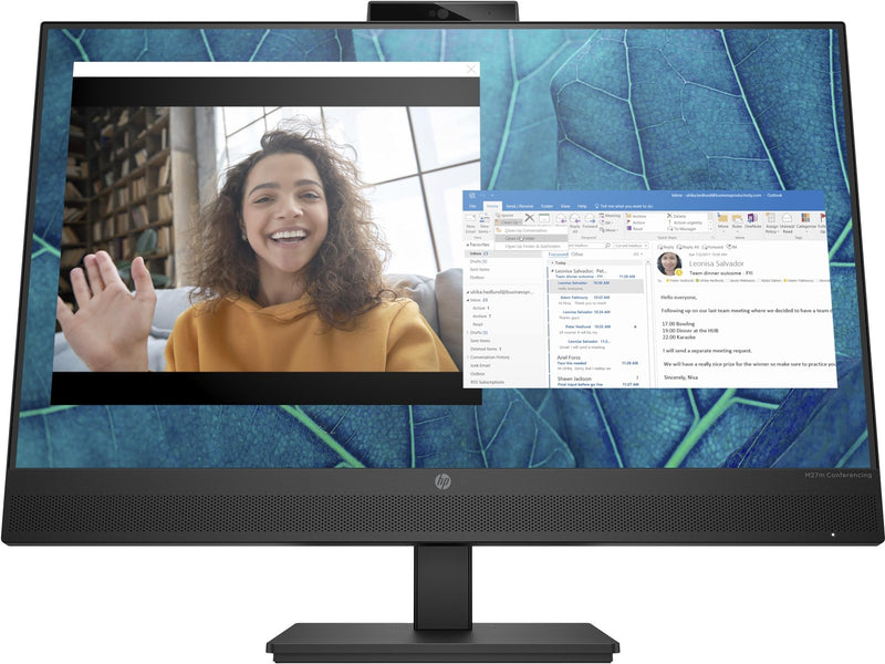 27" HP M27m Conferencing Monitor - 1920x1080 (FHD) - 75Hz - IPS