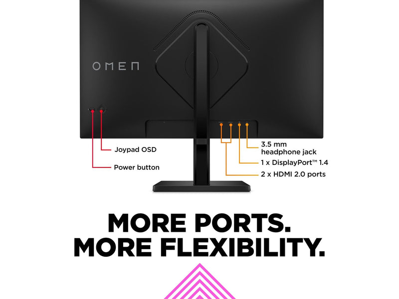 27" HP OMEN 27q - 2560x1440 (QHD) - 165Hz - IPS