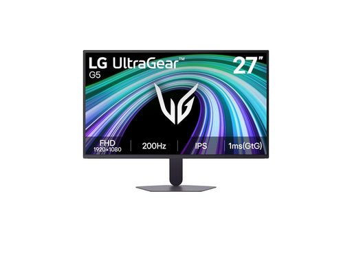 27" LG 27G523B-B UltraGear G5 Gaming Monitor 200Hz FHD 1ms response NVIDIA G-SYNC Black