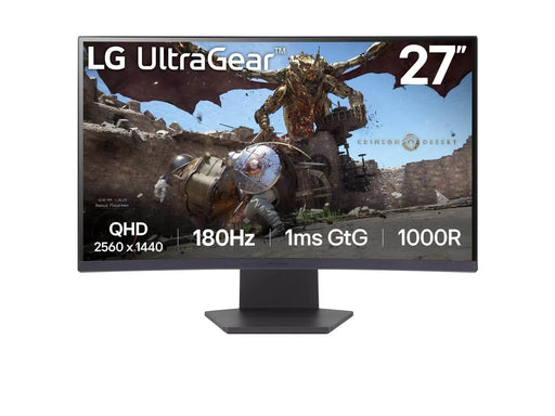 27" LG UltraGear 27GS60QC-B - 2560x1440 (QHD) - 180Hz - VA