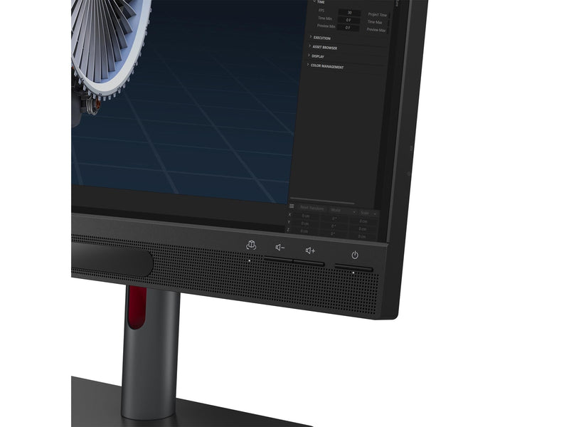 27" Lenovo ThinkVision 27 3D - 3840x2160 (4K) - 60Hz - IPS
