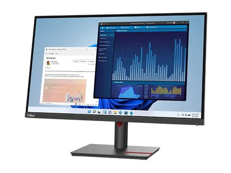 27" Lenovo ThinkVision T27p-30 - 3840x2160 (4K) - 60Hz - IPS