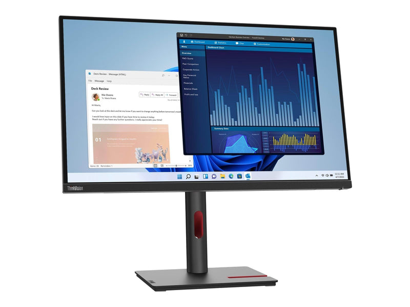 27" Lenovo ThinkVision T27p-30 - 3840x2160 (4K) - 60Hz - IPS