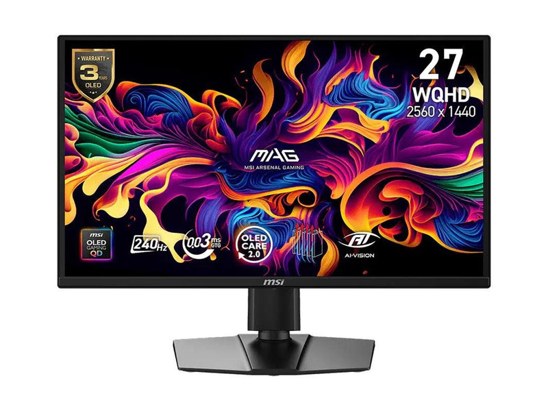 27" MSI MAG 272QP X24 - OLED monitor 2560x1440 - HDR