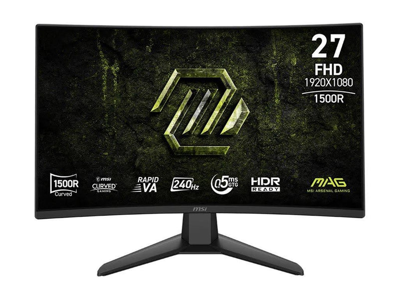 27" MSI MAG 274CF X24 - LED monitor - curved - Full HD (1080p) - 27"