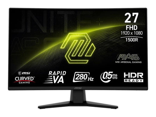 27" MSI MAG 274CXF - 1920x1080 (FHD) - 280Hz - VA
