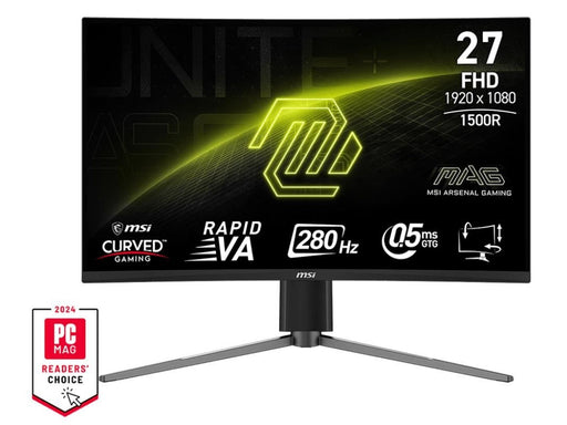 27" MSI MAG 276CPXF - 1920x1080 (FHD) - 280Hz - VA