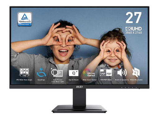 27" MSI PRO MP273U - 3840x2160 - 60Hz - IPS