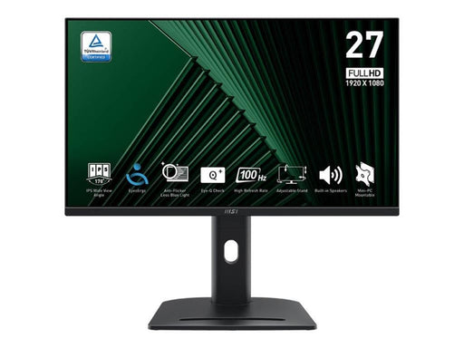 27" MSI PRO MP275PGDE - LED monitor - Full HD (1080p) - 27"