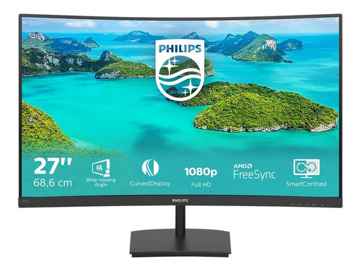 27" Philips 271E1SCA - 1920x1080 (FHD) - 75Hz - VA