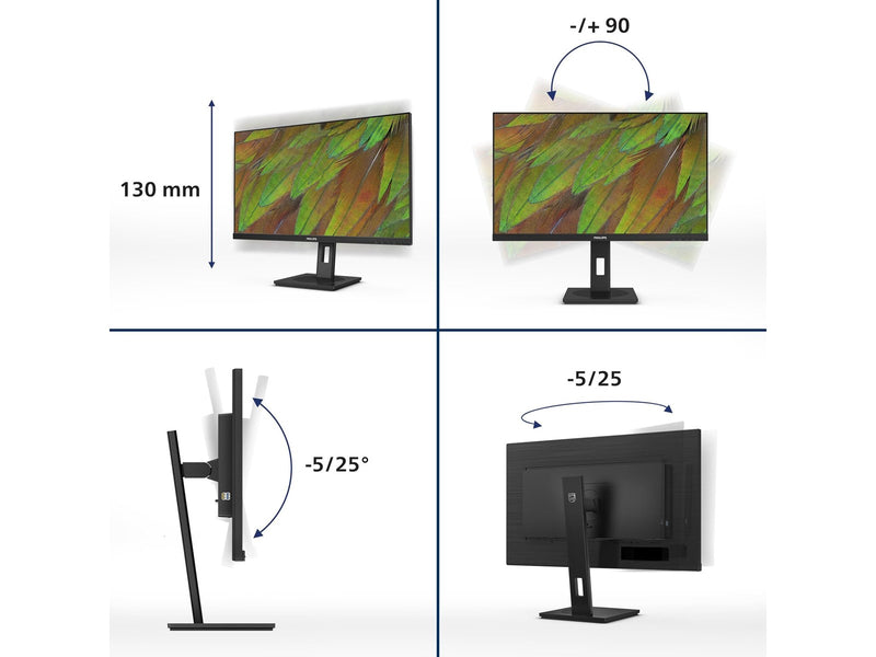 27" Philips 27B1N3800 - 3840x2160 (4K) - 60Hz - IPS