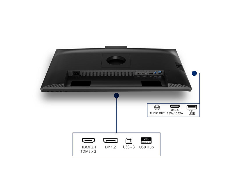 27" Philips 27B2N3500JH - 2560x1440 (QHD) - 120Hz - IPS - 15W USB-C